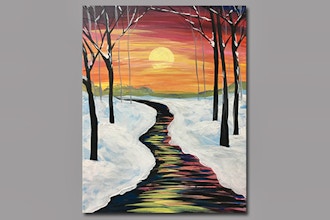 BYOB Painting: Winter Sunset (UWS)